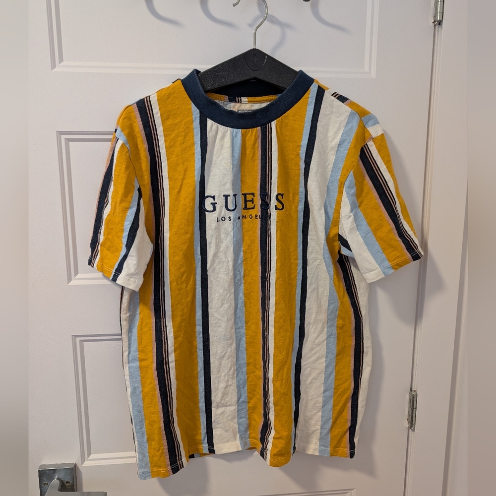 Guess Originals Striped Tshirt Sz S